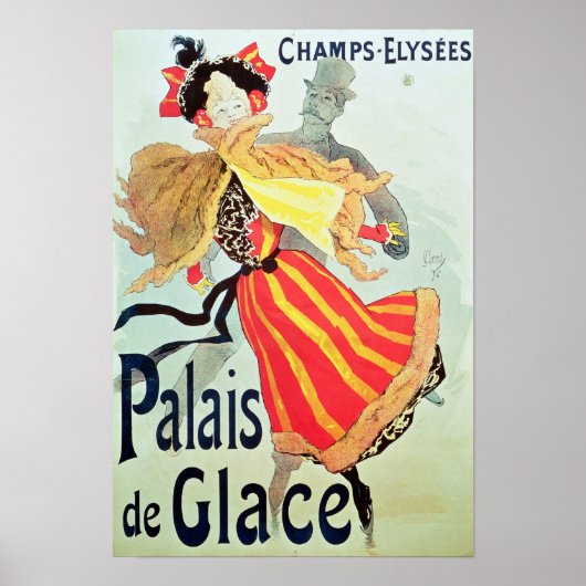 Ice Palace', Champs Elyses, Parijs, 1893 Poster (Voorkant)