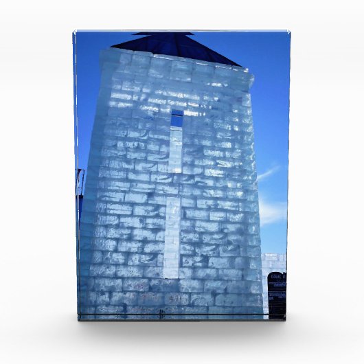 Ice Palace in Carnaval de Quebec, Canada Fotoblokken (Voorkant)