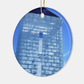Ice Palace in Carnaval de Quebec, Canada Keramisch Ornament (Links)