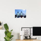 Ice Palace in Carnaval de Quebec, Canada Poster (Thuiskantoor)