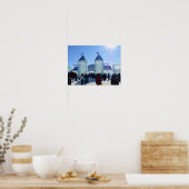 Ice Palace in Carnaval de Quebec, Canada Poster (Keuken)