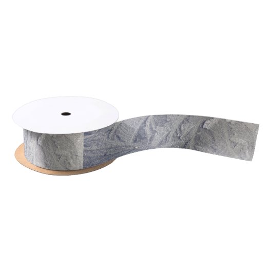Ice Pattern Ribbon Satijnen Lint (Spoel)