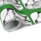 Ice Pigeons Cadeaupapier (Rol Hoek)