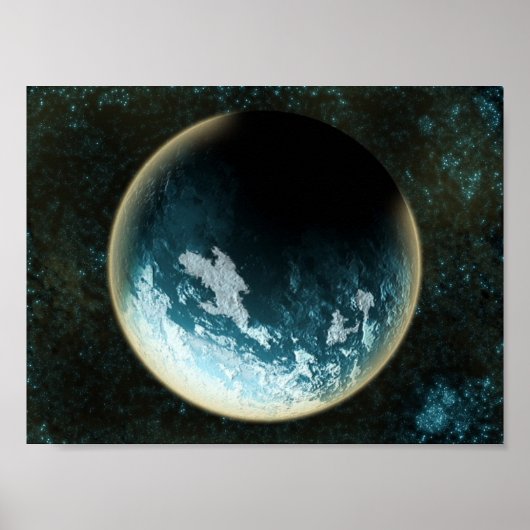Ice Planet Poster (Voorkant)