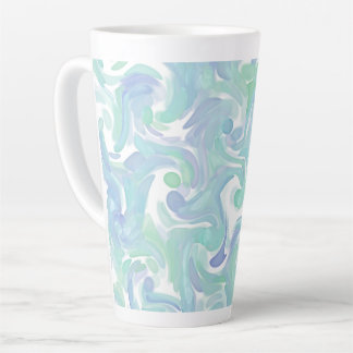 Ice Plant Waterverf wervelkolom latte Mok