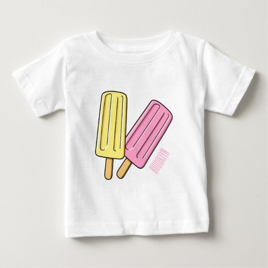 Ice pop cartoon illustratie (Voorkant)