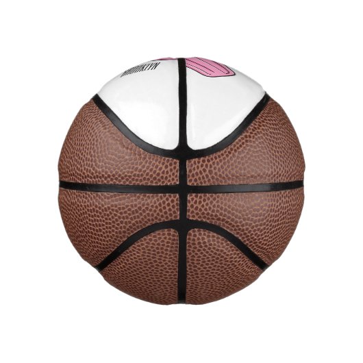 Ice pop cartoon illustratie basketbal (Rechts)