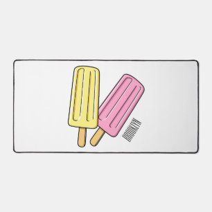 Ice pop cartoon illustratie bureaumat