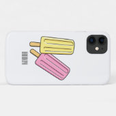 Ice pop cartoon illustratie Case-Mate iPhone case (Achterkant (horizontaal))
