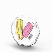Ice pop cartoon illustratie fotoblokken (Rechts)