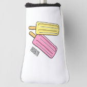 Ice pop cartoon illustratie golfheadcover (Draai 90)