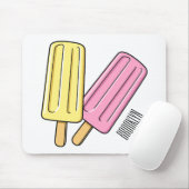 Ice pop cartoon illustratie muismat (Met muis)