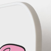 Ice pop cartoon illustratie pickleball paddle (Links Detail)