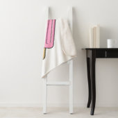 Ice pop cartoon illustratie sherpa deken (In situ)