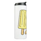 Ice pop cartoon illustratie thermosbeker (Gedraaid links)