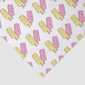 Ice pop cartoon illustratie tissuepapier (Detail)