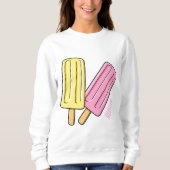 Ice pop cartoon illustratie trui (Voorkant)