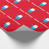 Ice Pop Happy Birthday Cadeaupapier (Hoek)