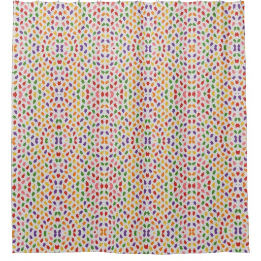 Ice Pop Treat Douchegordijn (Voorkant)