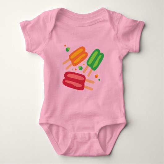 Ice Poppen Baby T-shirt (Voorkant)