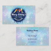 Ice Poppen Popsicles visitekaartjes (Voorkant / Achterkant)