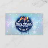 Ice Poppen Popsicles visitekaartjes (Voorkant)