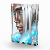 Ice Prince Melanin Black Boy Magic Bruh Winter Bro Fotoblokken (Rechts)