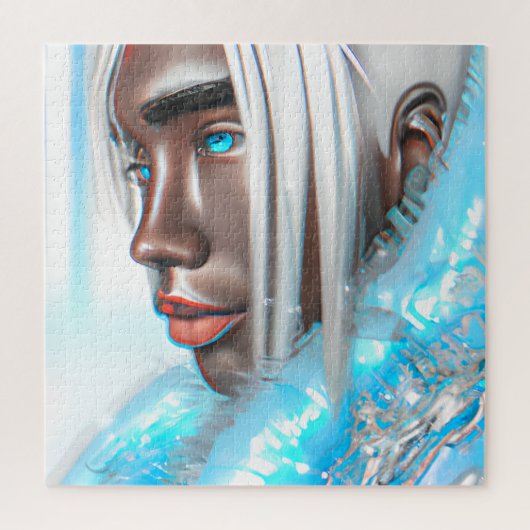 Ice Prince Melanin Black Boy Magic Bruh Winter Bro Legpuzzel (Verticaal)