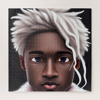 Ice Prince Melanin Black Boy Magic Bruh Winter Bro Legpuzzel