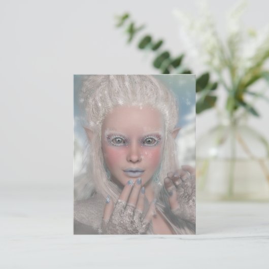 Ice Princess Briefkaart (Staand voorkant)