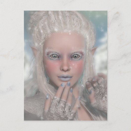 Ice Princess Briefkaart (Voorkant)