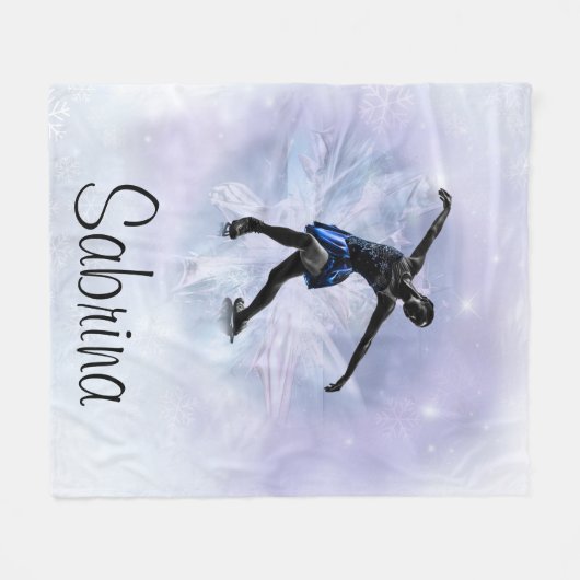 Ice Princess Fleece deken - medium (Voorkant (Horizontaal))