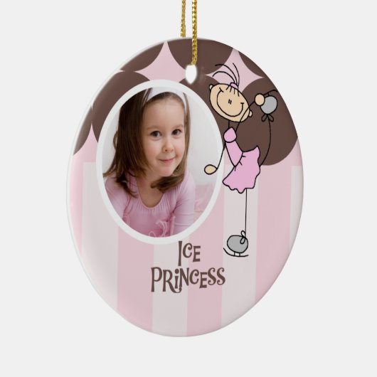 Ice Princess kunstschaatsen Ornament (Rechts)