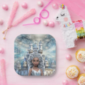 Ice Princess Papieren Bordje (Feest)