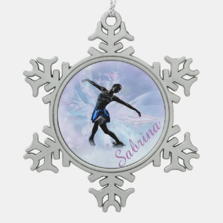 Ice Princess Snowflake Ornament