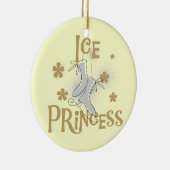Ice Princess T-shirts en Gifts Keramisch Ornament (Rechts)