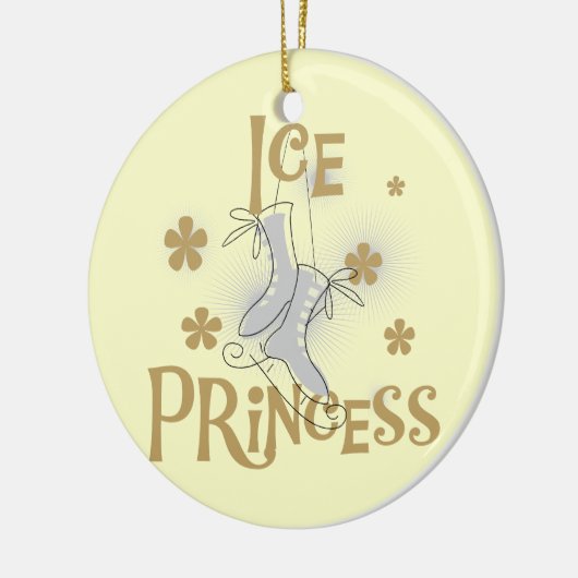 Ice Princess T-shirts en Gifts Keramisch Ornament (Links)