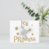 Ice Princess Tshirts en Gifts Briefkaart (Staand voorkant)