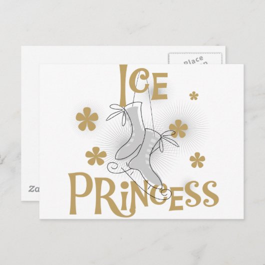 Ice Princess Tshirts en Gifts Briefkaart (Voorkant / Achterkant)