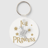 Ice Princess Tshirts en Gifts Sleutelhanger (Voorkant)