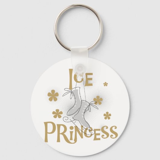 Ice Princess Tshirts en Gifts Sleutelhanger (Voorkant)