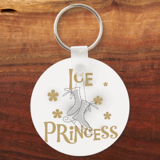 Ice Princess Tshirts en Gifts Sleutelhanger (Voorkant)