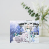 Ice Queen Briefkaart (Staand voorkant)