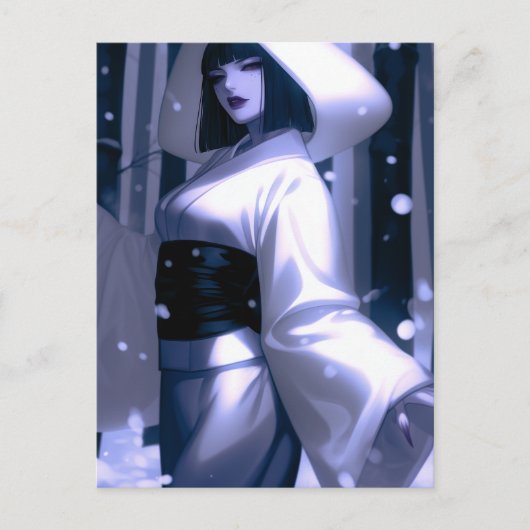 Ice Queen Briefkaart (Voorkant)