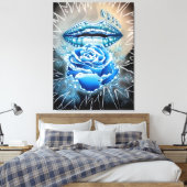"Ice Queen" Canvas Afdruk (Insitu (Slaapkamer))