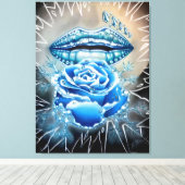 "Ice Queen" Canvas Afdruk (Insitu (Houten vloer))