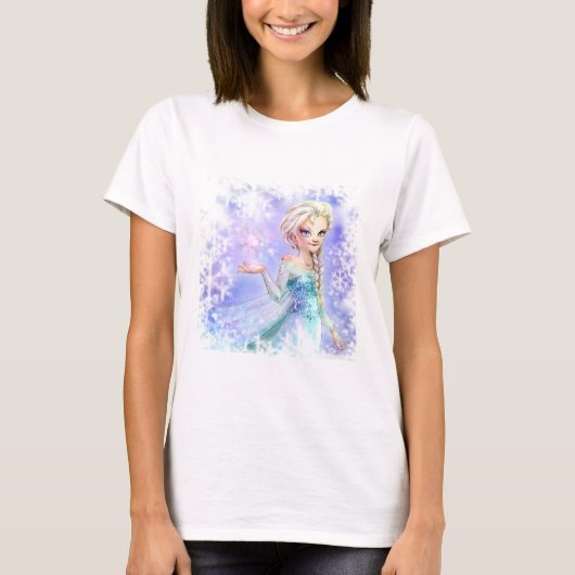 Ice Queen Elsa Shirten T-shirt (Voorkant)