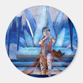 Ice Queen Fantasy Kunst Magneet