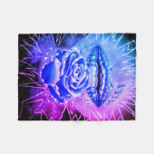 "Ice Queen" Fleece Deken (Voorkant (Horizontaal))