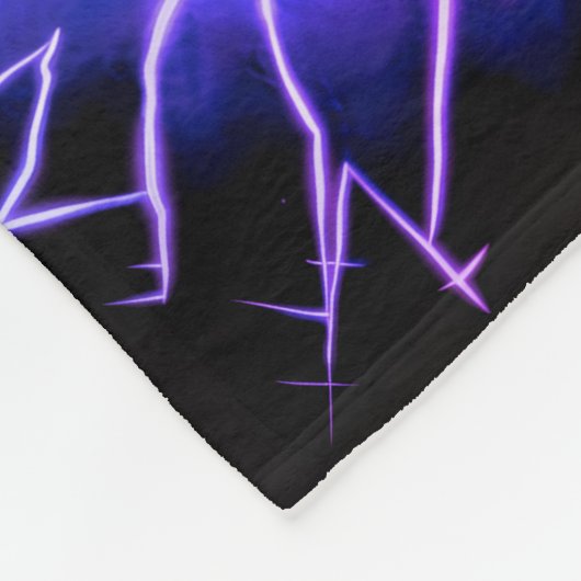 "Ice Queen" Fleece Deken (Hoek)